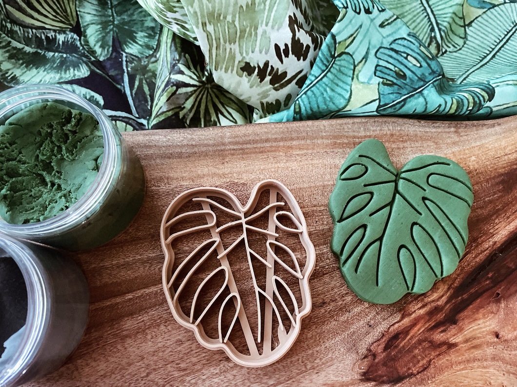 Monstera Leaf Bio Dough Cutter