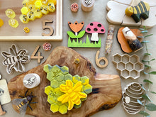 Load image into Gallery viewer, Honey Bee, Bee Hive, Honeycomb Bio Dough Cutter
