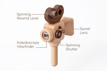 Load image into Gallery viewer, Super 16 Wooden Toy Camera Handheld
