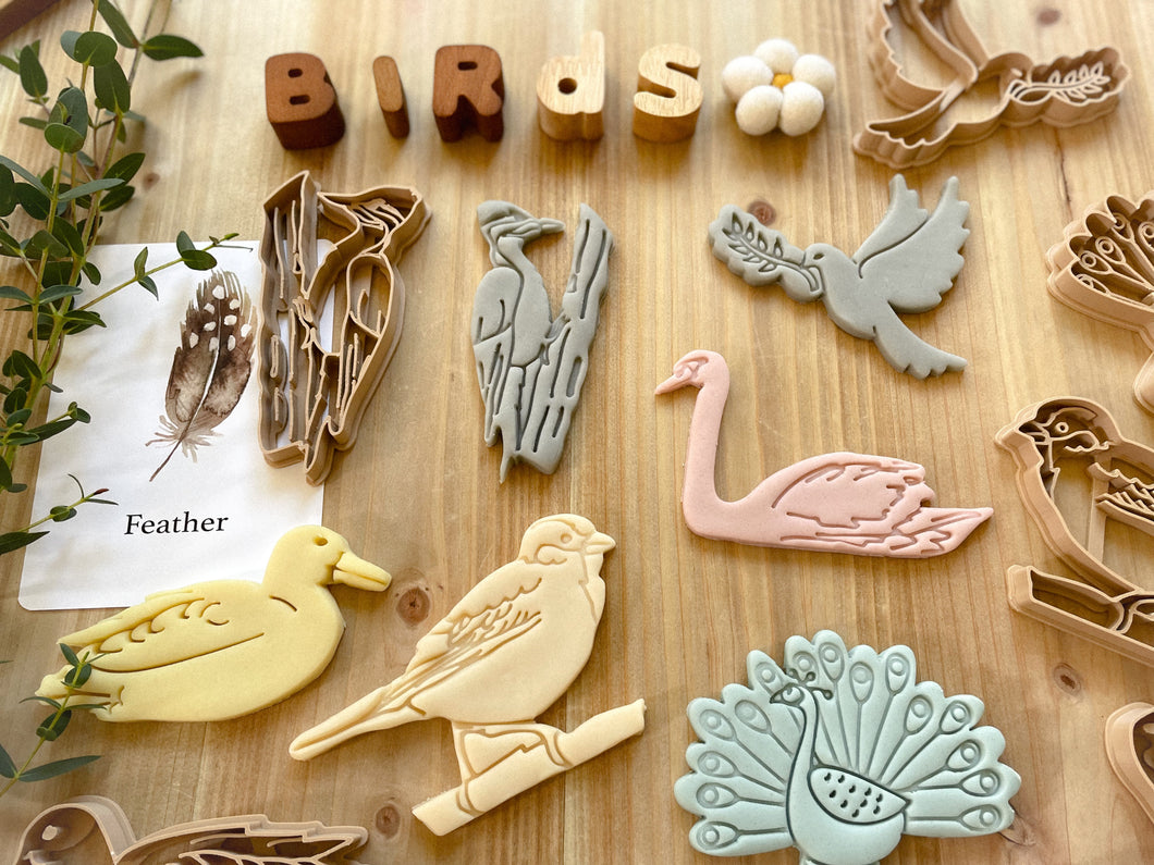 Birds Bio Dough Cutters