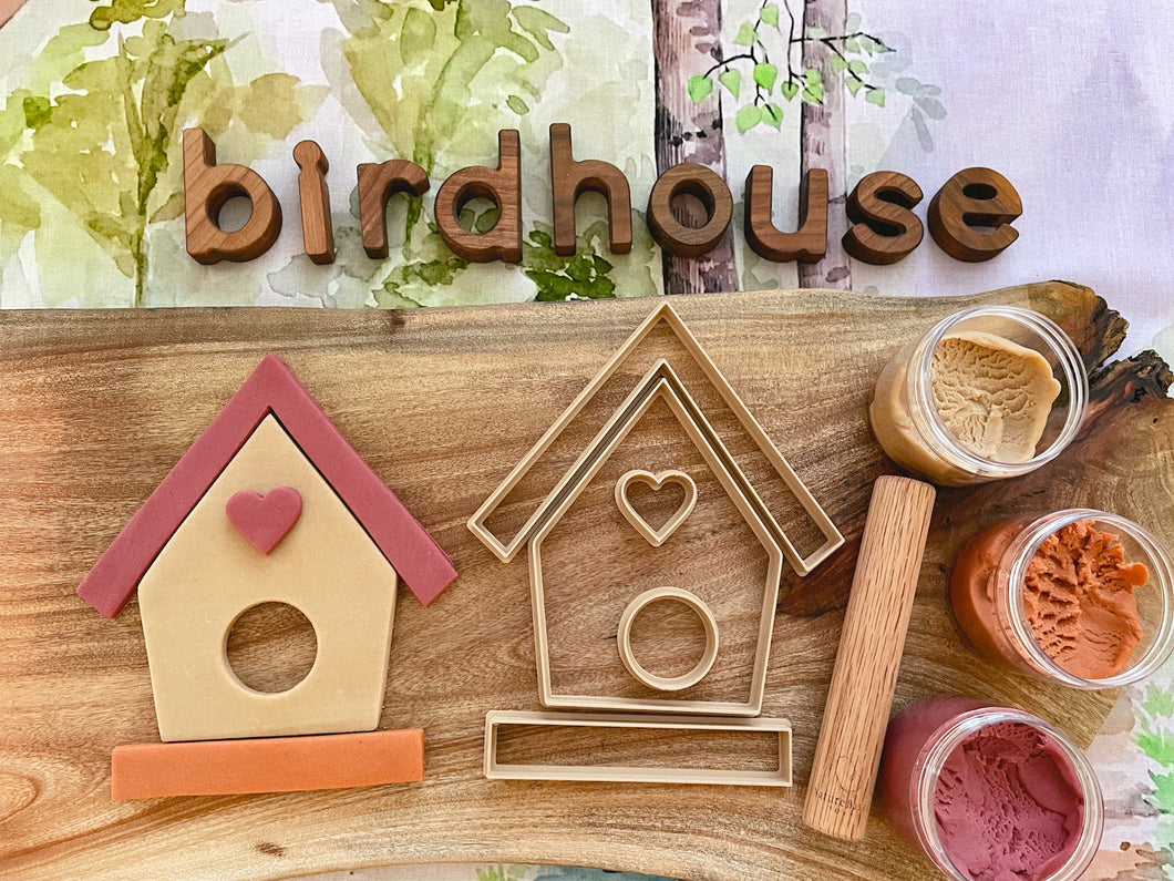 Build a Birdhouse Bio Dough Cutter set of 5