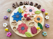 Load image into Gallery viewer, Build a Flower Bio Dough Cutter set of 7
