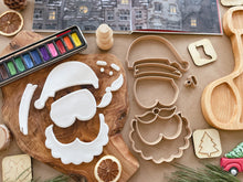 Load image into Gallery viewer, Build a Santa Claus Bio Dough Cutter set of 6
