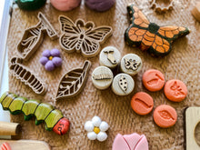 Load image into Gallery viewer, Wooden Playdough Stamps - different themes
