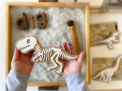 Prehistoric Fossils for Sensory Play