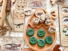 Load image into Gallery viewer, Wooden Playdough Stamps - different themes
