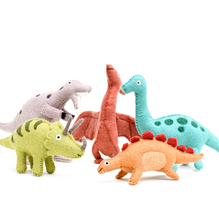 Load image into Gallery viewer, Felt Dinosaur Toy
