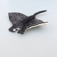Load image into Gallery viewer, Felt Manta Ray Toy
