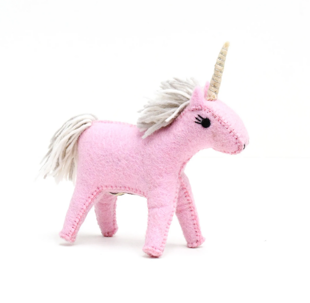 Felt Unicorn Toy