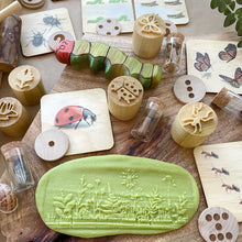 Load image into Gallery viewer, Wildflower Patch Wooden Roller (laser engraved)
