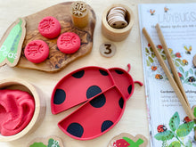 Load image into Gallery viewer, Ladybug Biodegradable Sensory Tray
