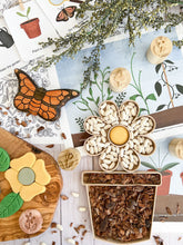 Load image into Gallery viewer, Flower and Pot Biodegradable Sensory Tray
