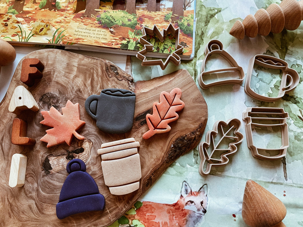 Cozy Fall Bio Dough Cutter set of 5
