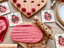 Load image into Gallery viewer, Love-themed Wooden Roller (laser engraved)
