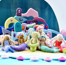 Load image into Gallery viewer, Felt Waldorf Merman
