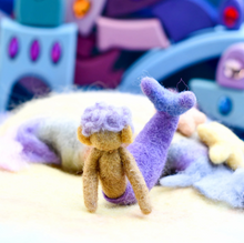 Load image into Gallery viewer, Felt Waldorf Merman

