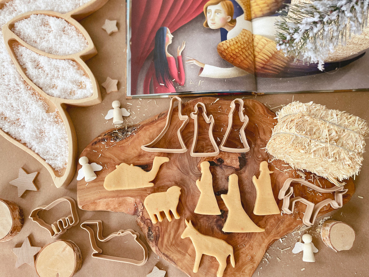 Nativity-themed Bio Dough Cutters