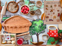 Load image into Gallery viewer, Pie Wooden Sensory Tray

