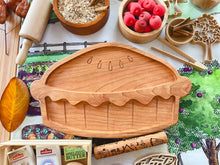 Load image into Gallery viewer, Pie Wooden Sensory Tray
