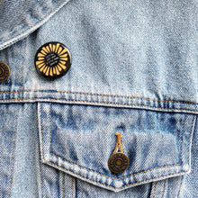 Load image into Gallery viewer, Lets All Just Have a Little More Empathy Flower Button
