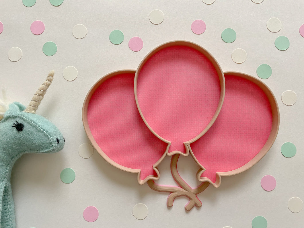 Party Balloons Bio Tray for Sensory Play