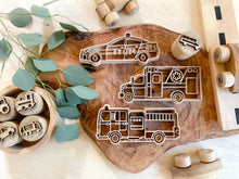 Load image into Gallery viewer, Emergency Vehicles Bio Dough Cutter
