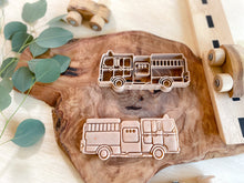 Load image into Gallery viewer, Emergency Vehicles Bio Dough Cutter
