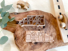 Load image into Gallery viewer, Emergency Vehicles Bio Dough Cutter
