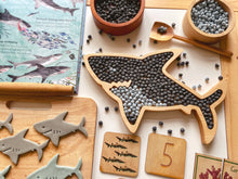 Load image into Gallery viewer, Shark Wooden Sensory Tray
