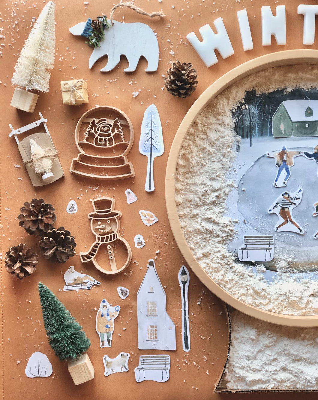 Snow Globe Bio Dough Cutter