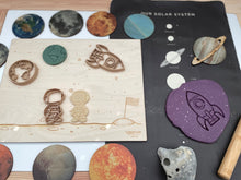 Load image into Gallery viewer, NEW Space-themed Bio Dough Cutter set of 4
