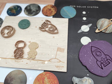 Load image into Gallery viewer, NEW Space-themed Bio Dough Cutter set of 4
