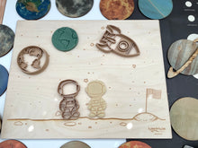 Load image into Gallery viewer, NEW Space-themed Bio Dough Cutter set of 4
