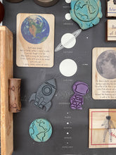 Load image into Gallery viewer, NEW Space-themed Bio Dough Cutter set of 4
