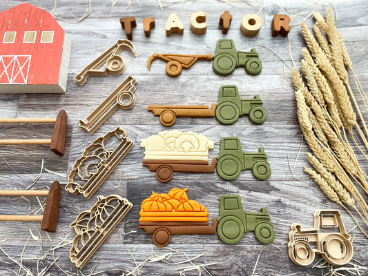Build a Tractor Bio Dough Cutter
