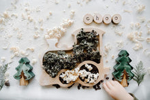 Load image into Gallery viewer, Train Wooden Sensory Tray
